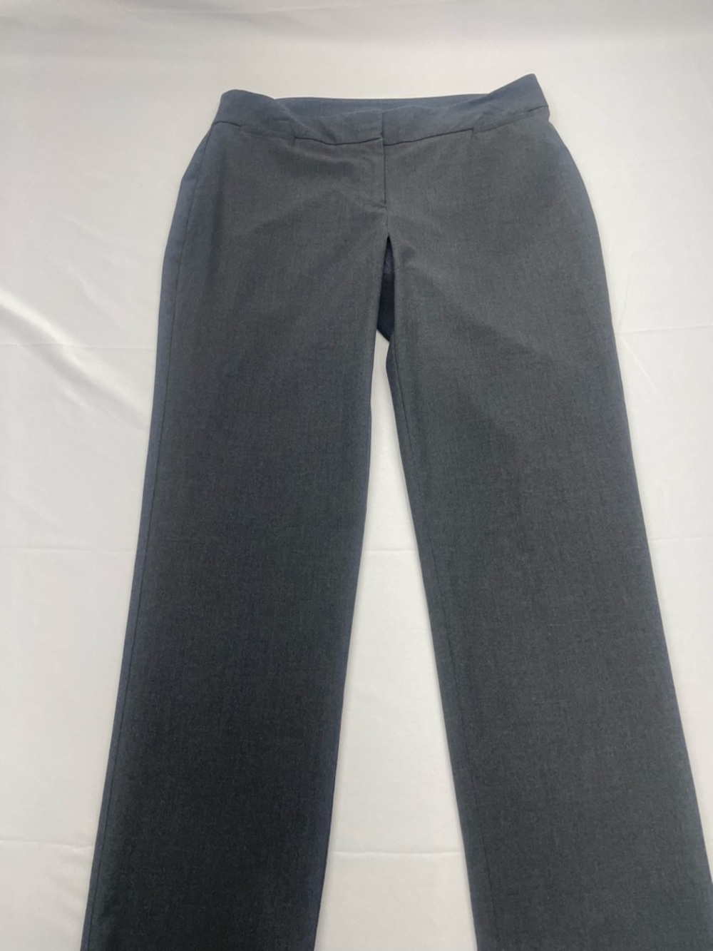 The Limited Gray Straight-Leg Dress Pants Flat Front
